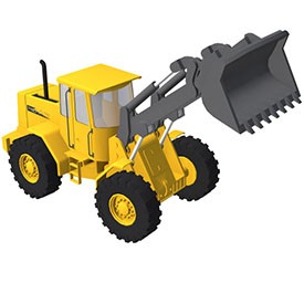 Volvo loader BM 3D Object | FREE Artlantis Objects Download